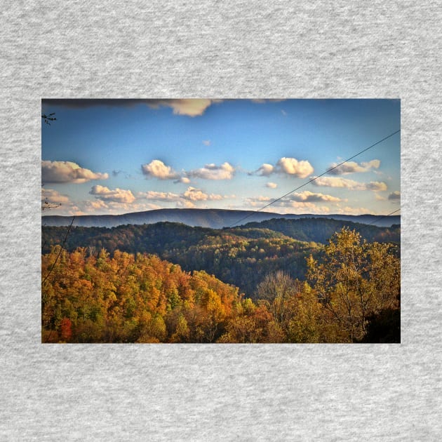 The Autumn Rolling Hills Of West Virginia by PaulLu